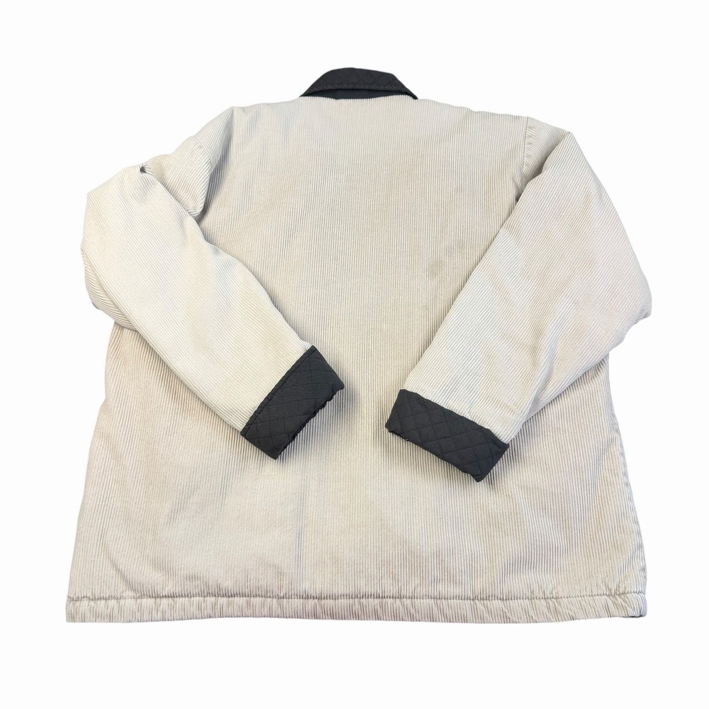 Blaire Quilted Corduroy Barn Jacket with Contrast‎ Collar Size XLG - Picture 11 of 16